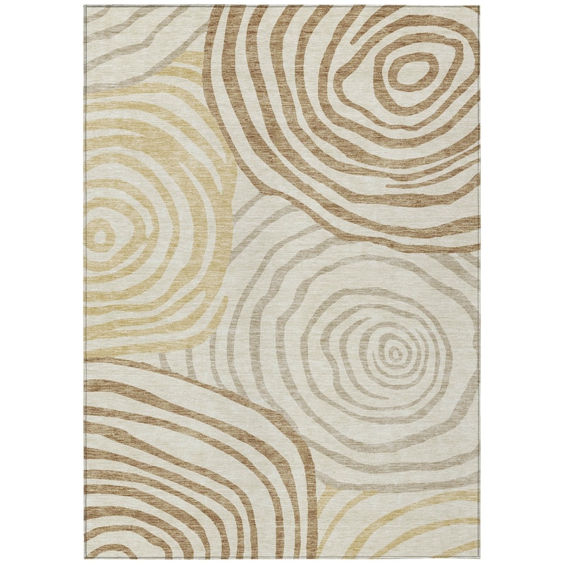 Machine Washable Indoor/ Outdoor Chantille Contemporary Dimensions Rug