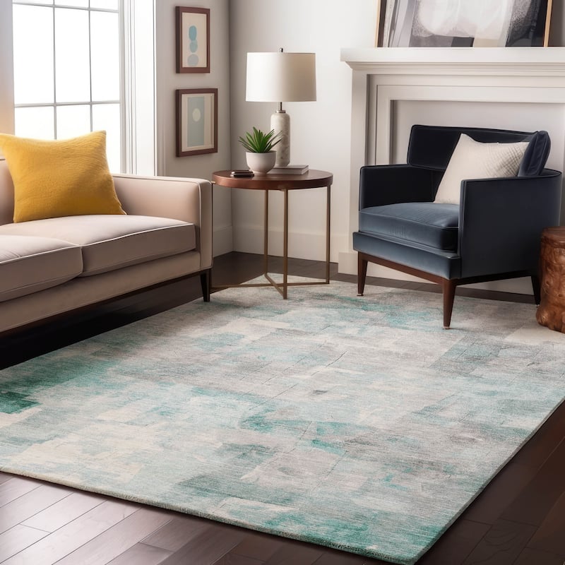 Premium Washable Super Soft Chic Modern Mayfield Rug