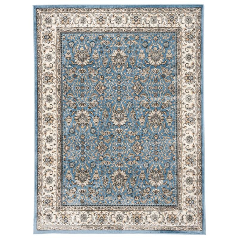 SAFAVIEH Atlas Lavina Traditional Oriental Viscose Rug - 2'2" x  3'7" - Blue/Ivory - Rectangle