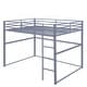 preview thumbnail 5 of 31, Metal Loft Bed Full with Guardrails, Flat Ladder, Kids, Teens, Adults