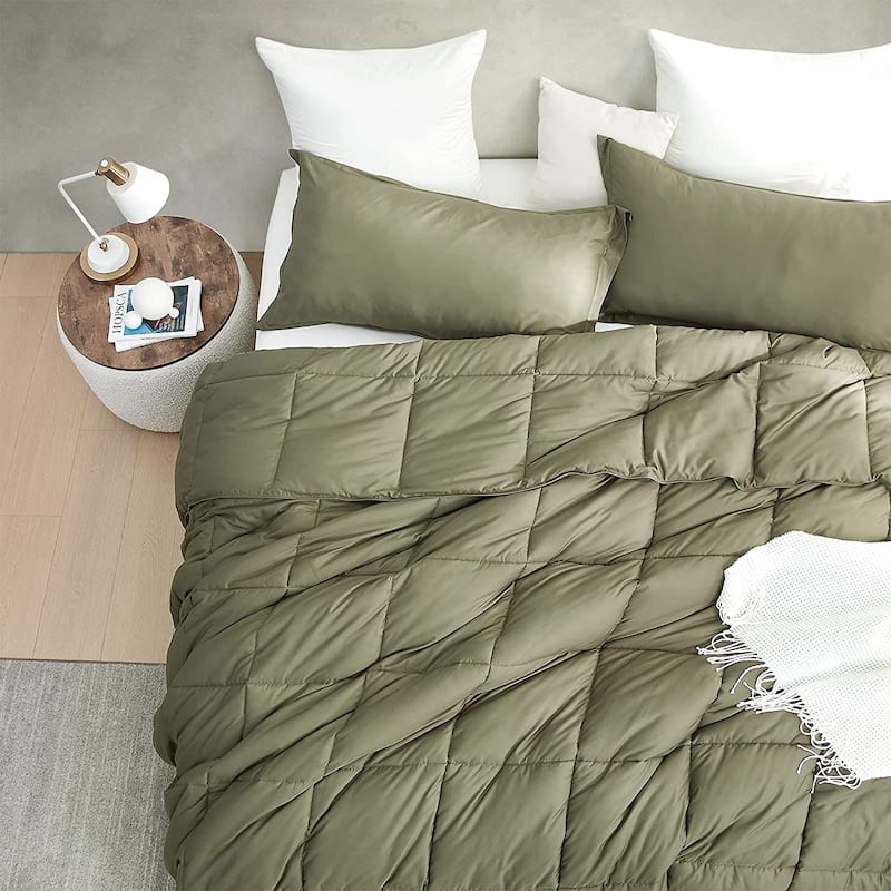 Snorze® Cloud Comforter Set - Coma Inducer® Ultra Cozy - Burnt Olive