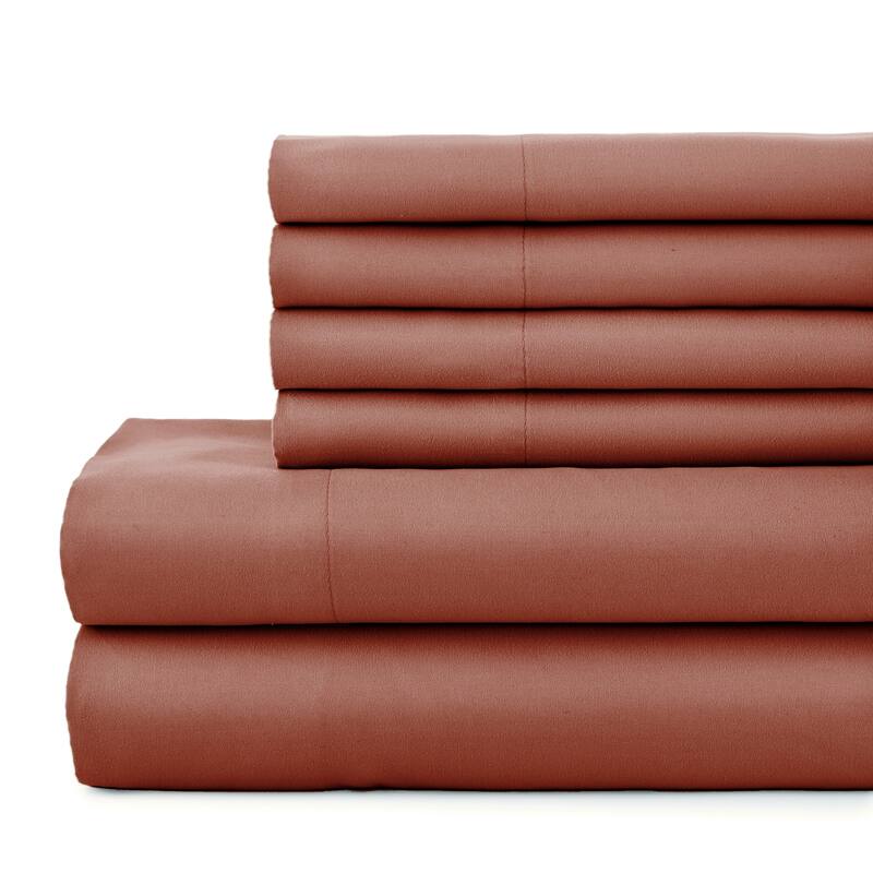 Adjustable Mattress Split King Ultra-Soft 7-piece Bed Sheet Set