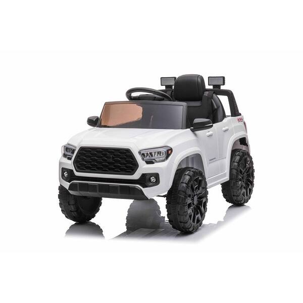 slide 2 of 21, 12V Kids Electric Ride On Truck White