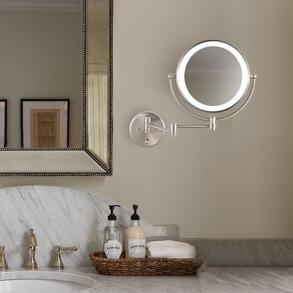Swing arm bathroom mirror hotsell