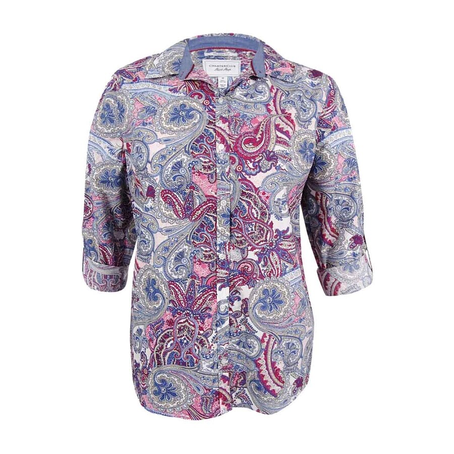 charter club tops plus size