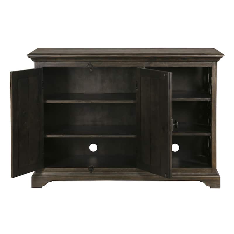Magnussen Home Bellamy Peppercorn Printer Stand - 52''W x 18''D x 37''H