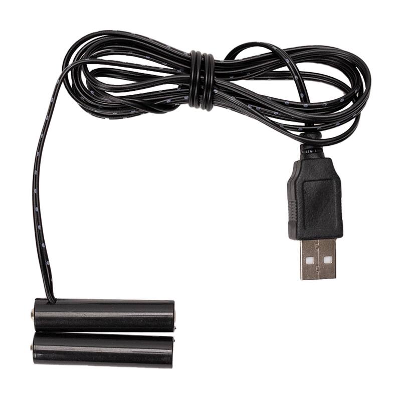 Battery Replacement Power Packs With Connector Black 58" Set of 3