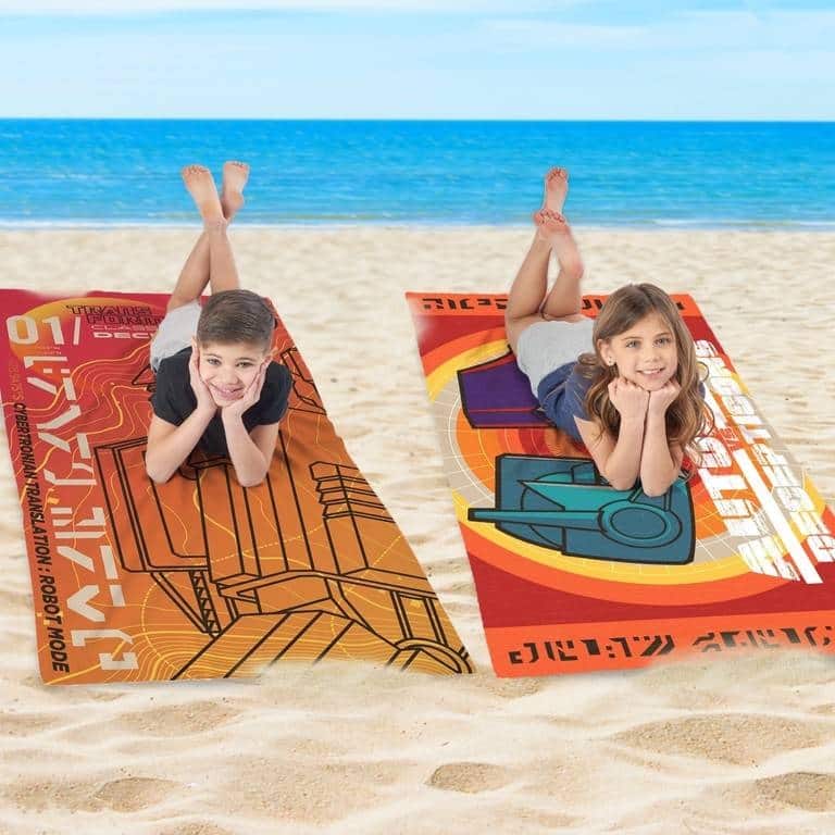 Transformer Class Decept Solar Punk B 2PK Beach Towels - 30" x 60"