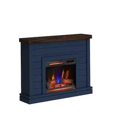 duraflame® Shiplap Wall Mantel Electric Fireplace