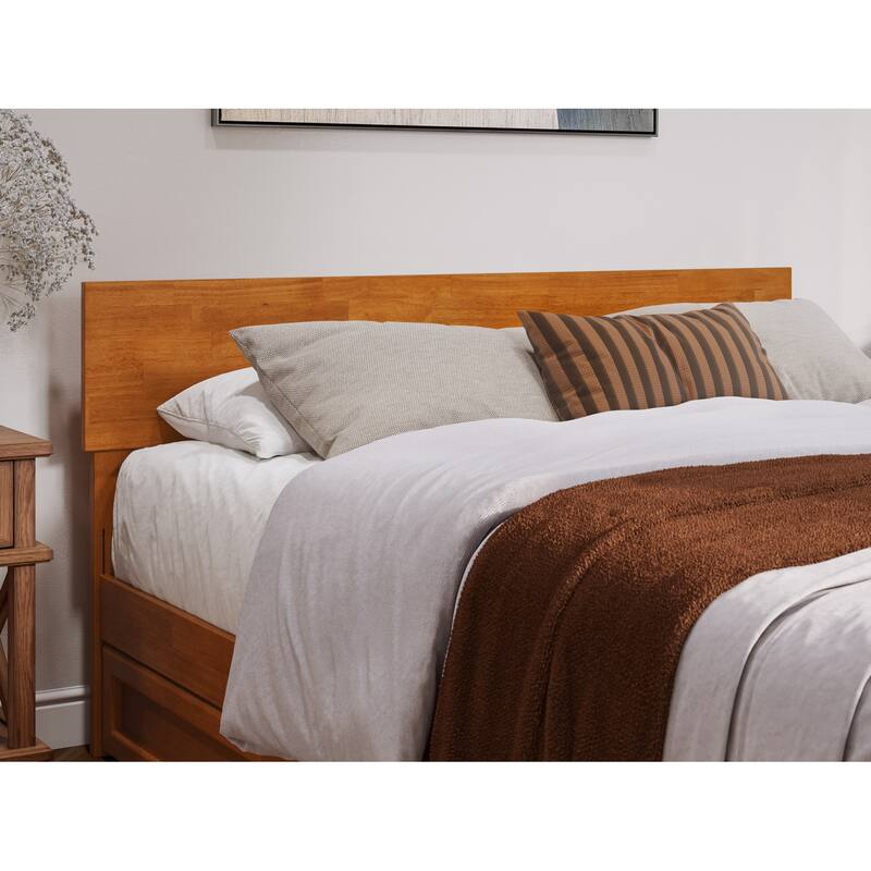 Wesley Platform Bed with Panel Footboard and Storage Drawers