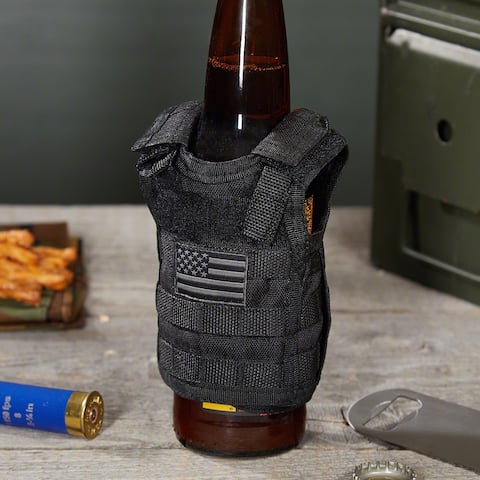 Stars & Stripes Tactical Beer Vest Koozie