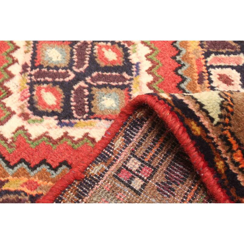 ECARPETGALLERY Hand-knotted Konya Anatolian Red Wool Rug - 2'4 x 9'2