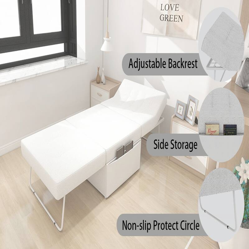 Convertible 4 in 1 Folding Ottoman Sleeper Bed