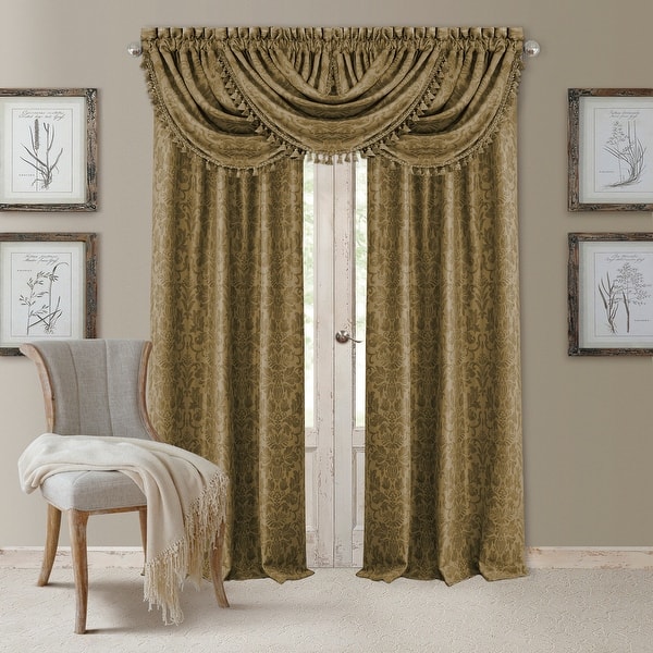 GOLD TAUPE 2 PANELS 2 TONE SILKY GROMMET WINDOW CURTAIN DRAPE HEIDI GOLD TAUPE 2 PANELS 2 TONE SILKY GROMMET WINDOW CURTAIN DRAPE HEIDI