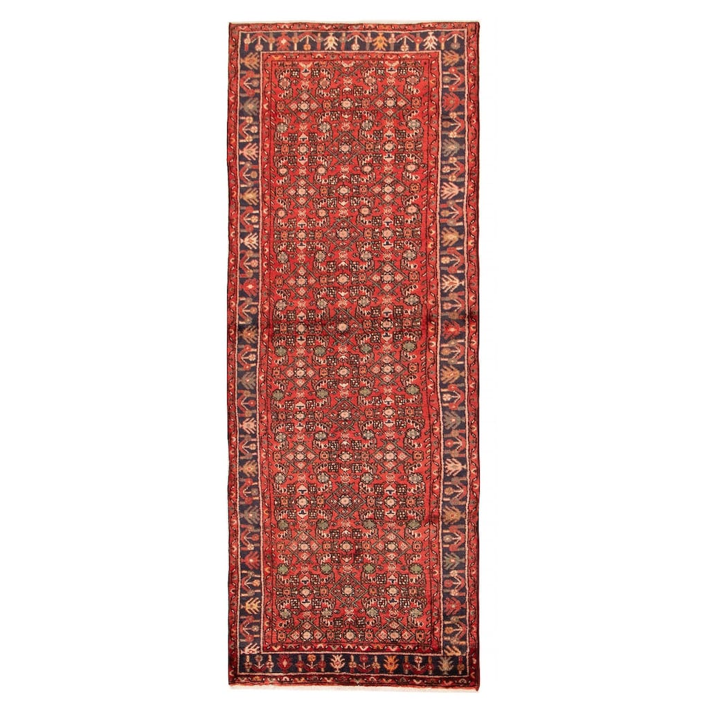 Andelz Red Rug 3'8" x 9'10" - 3'8 x 9'10