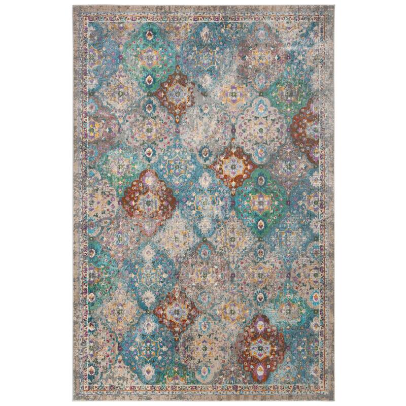 SAFAVIEH Luxor Rosanne Floral Distressed Rug