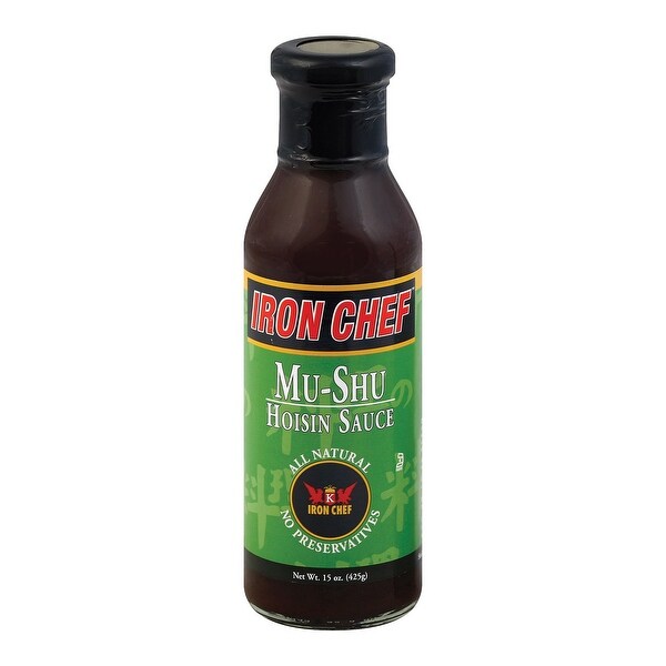 Iron Chef Mu-Shu Sauce - Hoisin - Case of 6 - 15 oz.