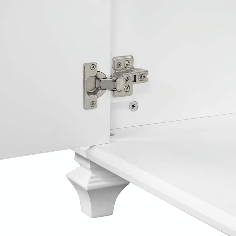 36" Bathroom Vanity with Sink, Cabinet, Flip-Out Drawer, 3 Drawers & 2 Soft-Close Doors