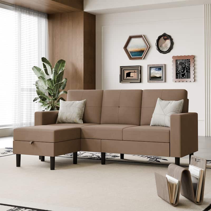 Futzca Convertible Sectional Sofa Couch
