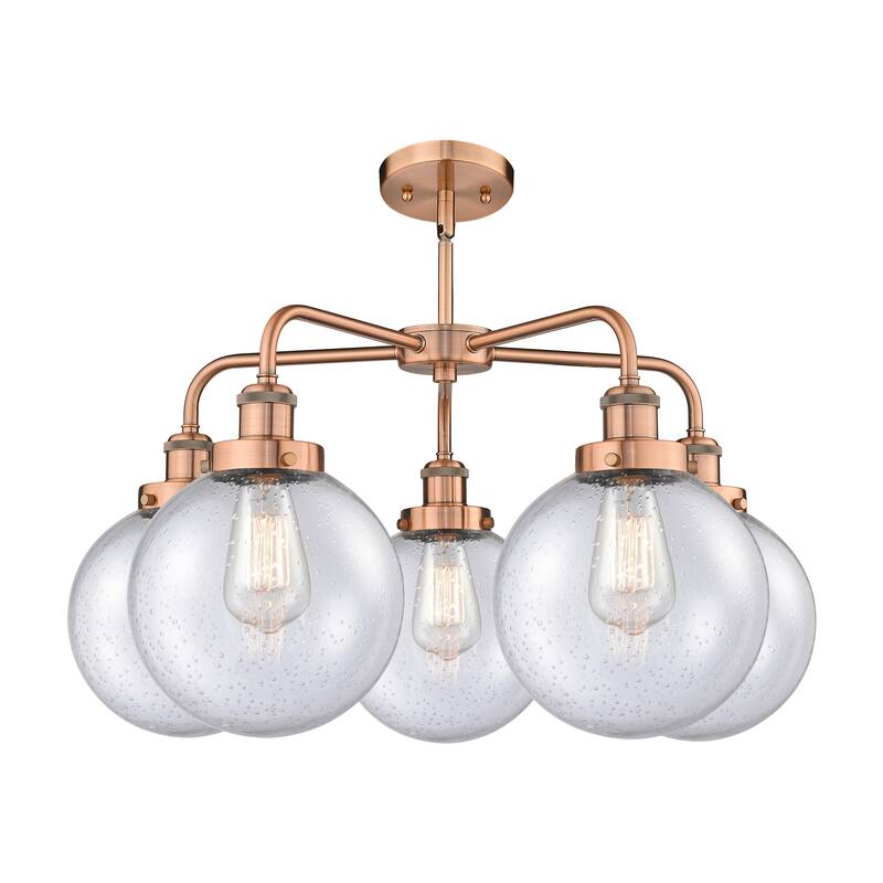 Innovations Lighting Beacon - 5 Light 26" Stem Hung Chandelier