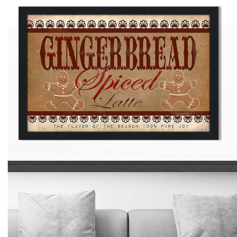 "Gingerbread Latte" by Jodi Print on Acrylic