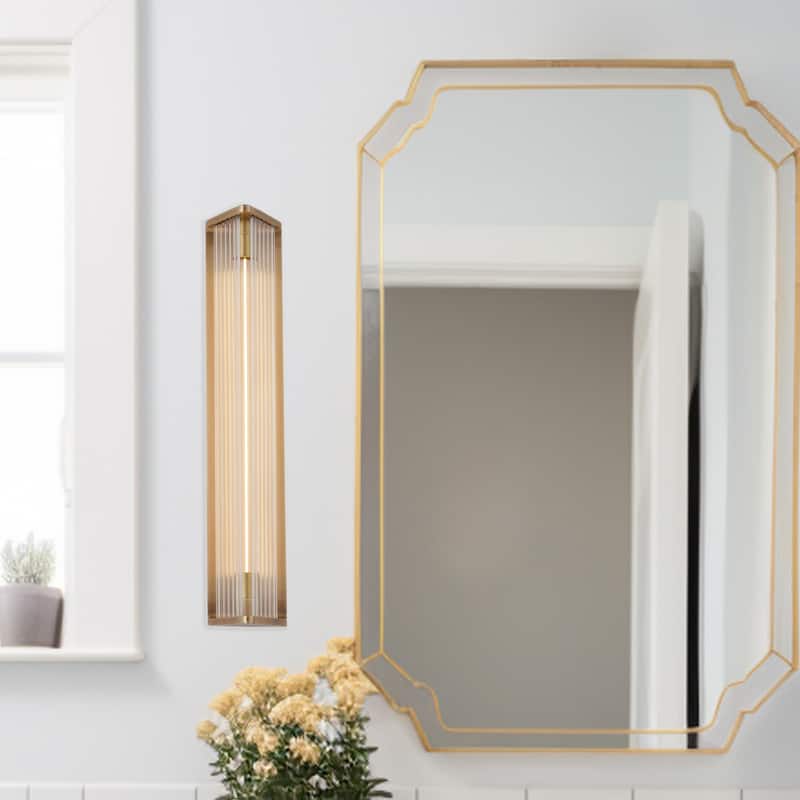 Alora Lighting WV339123CR Sabre 16" Tall LED Wall Sconce