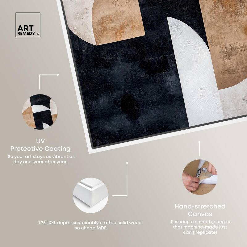 Arching Forms II Canvas by Art Remedy