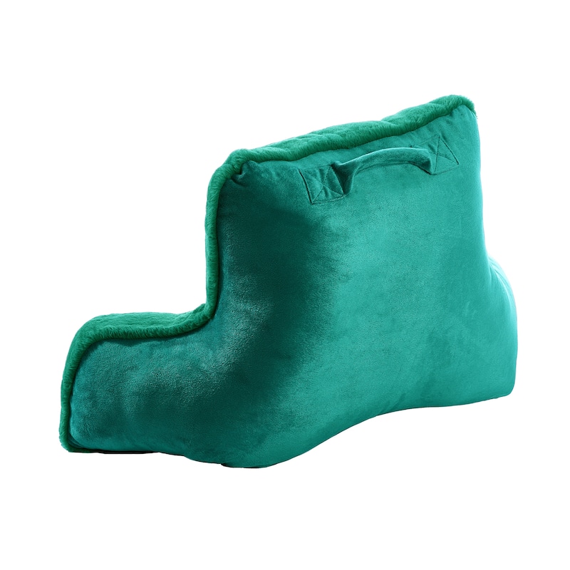Home Soft Things FauxFur Bedrest Reading Pillow