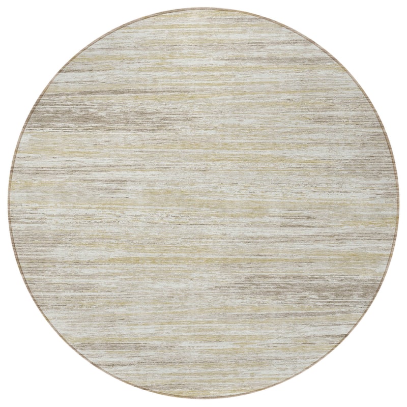 HomeRoots Striped Transitional Rectangle Outdoor Rug