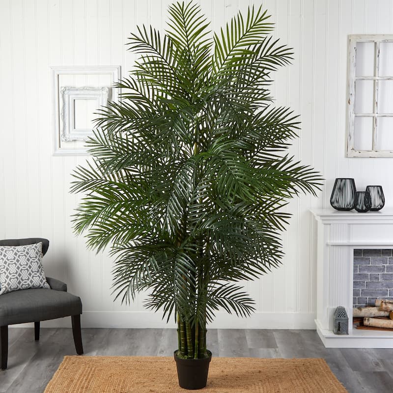 7.5-foot Indoor/ Outdoor Areca Palm - Green
