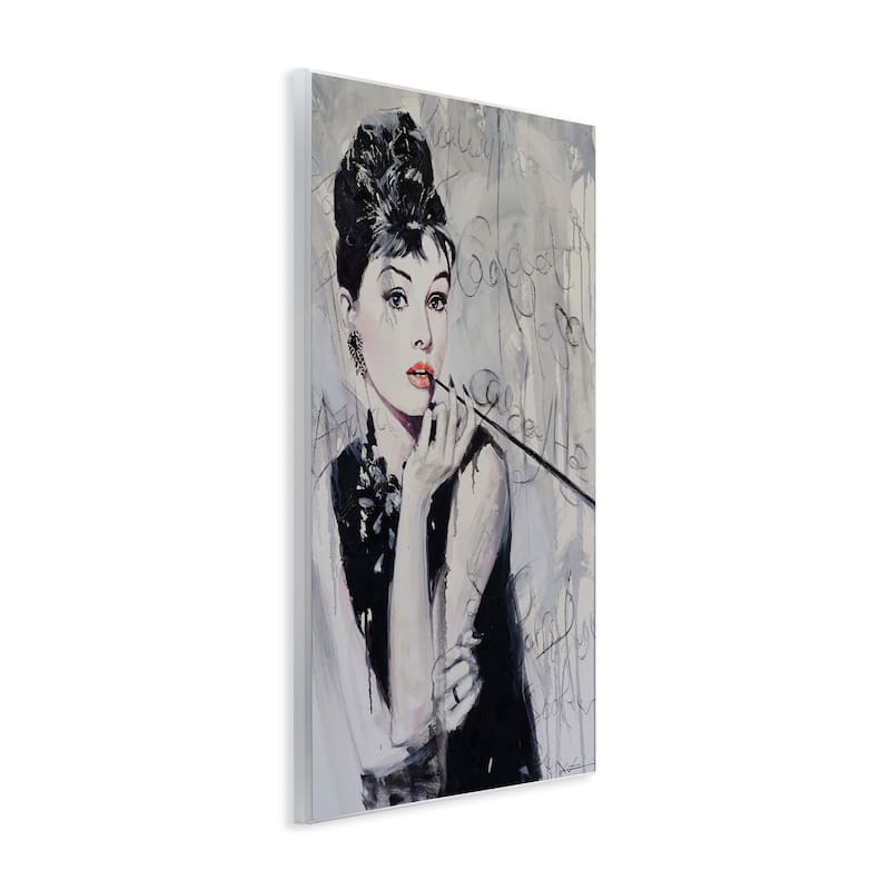 Stupell Bold & Classic Audrey Wall Plaque Art Design By Lucille Lee