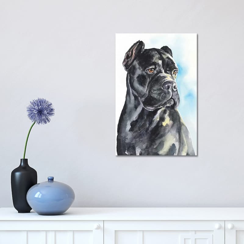 iCanvas "Cane Corso" by George Dyachenko Canvas Print - 18x12x1.5