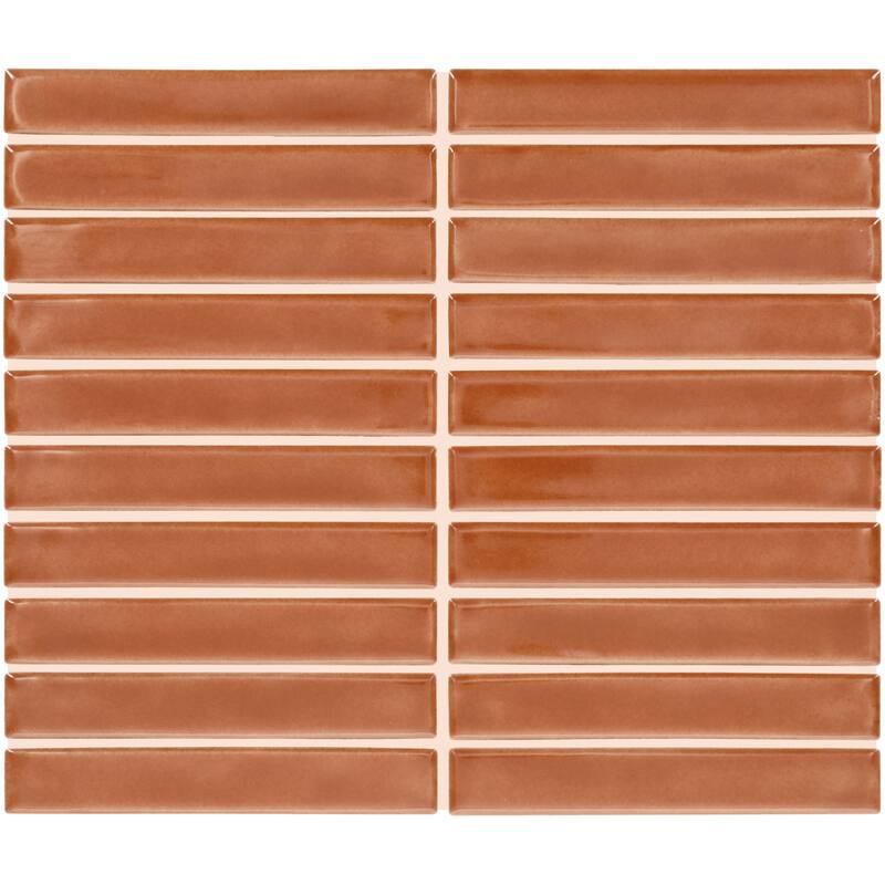 Daltile Artcrafted 1 x 6 Glazed Ceramic Mosaic Tile (10 PCS Per Carton) (10.00 SQFT Per Carton)