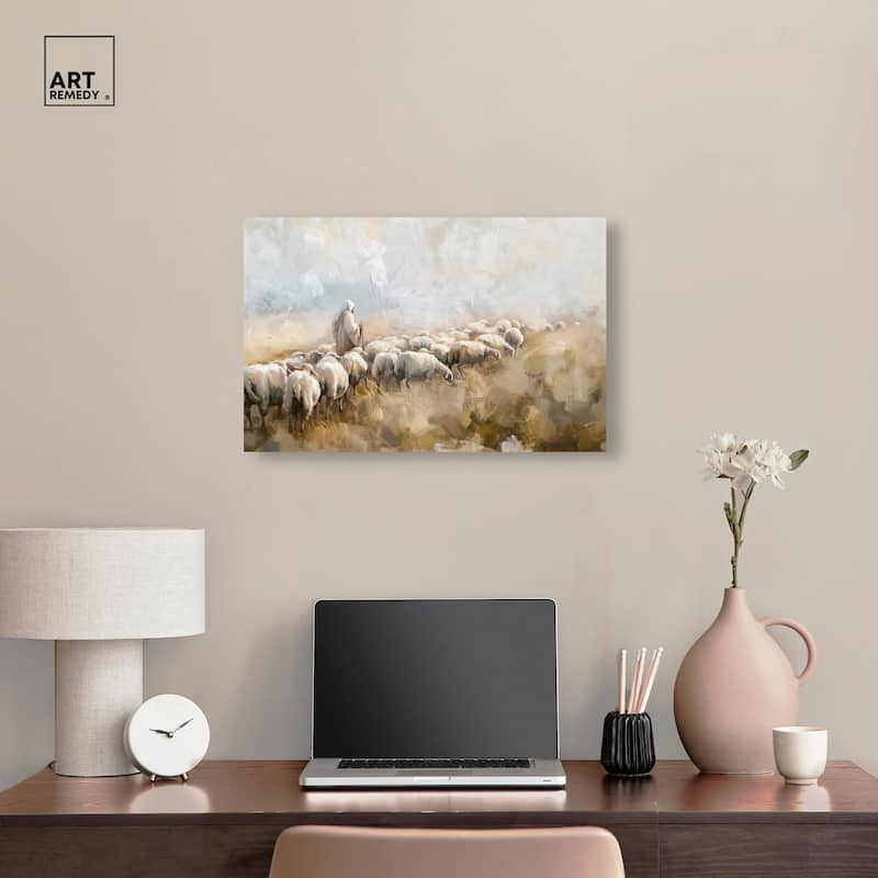 Holy Earth Canvas by Art Remedy, Gallery Wrapped