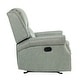 preview thumbnail 40 of 62, Ilario 32.67'' Wide Genuine Leather Manual Rocker Recliner, Set of 2