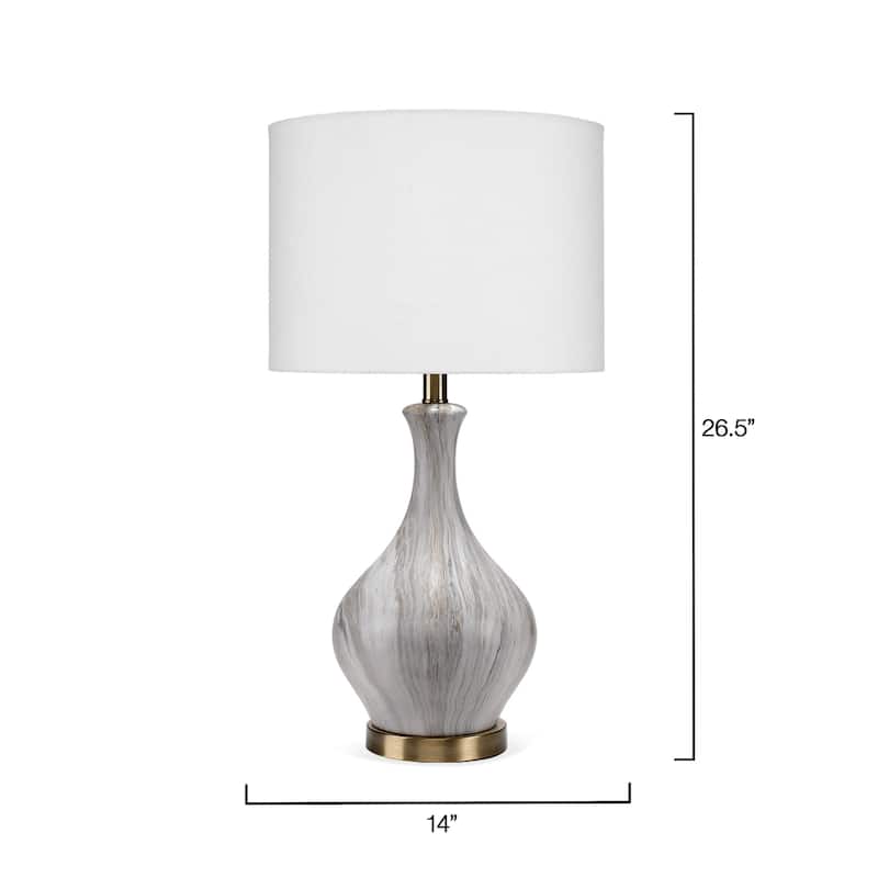 Alden Decor Vida Ceramic Table Lamp
