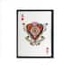 Playing Card Ace of Hearts Wall Art - Black - Bed Bath & Beyond - 35054056