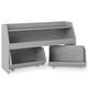 preview thumbnail 20 of 18, Costway Kids Toy Storage Organizer with 2 Movable Drawers Open Shelf - See Details