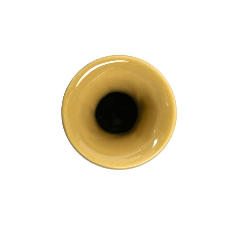 Golden Bee Ceramic Vase