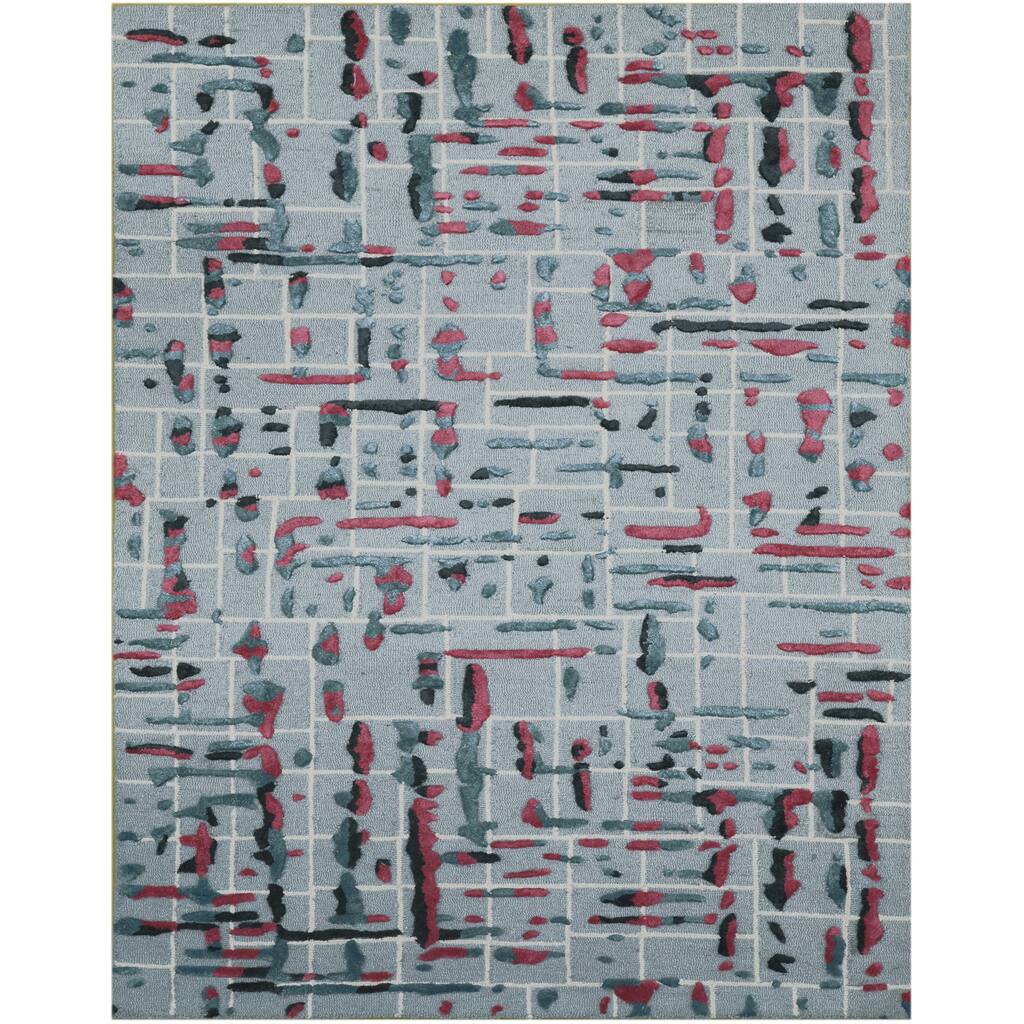 Drumlin Geometric Hand-Tufted Area Rug