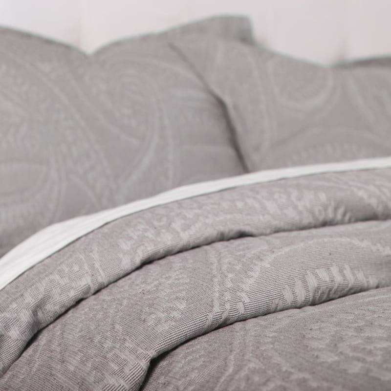 Adansa, Cotton, Grey, Duvet Cover