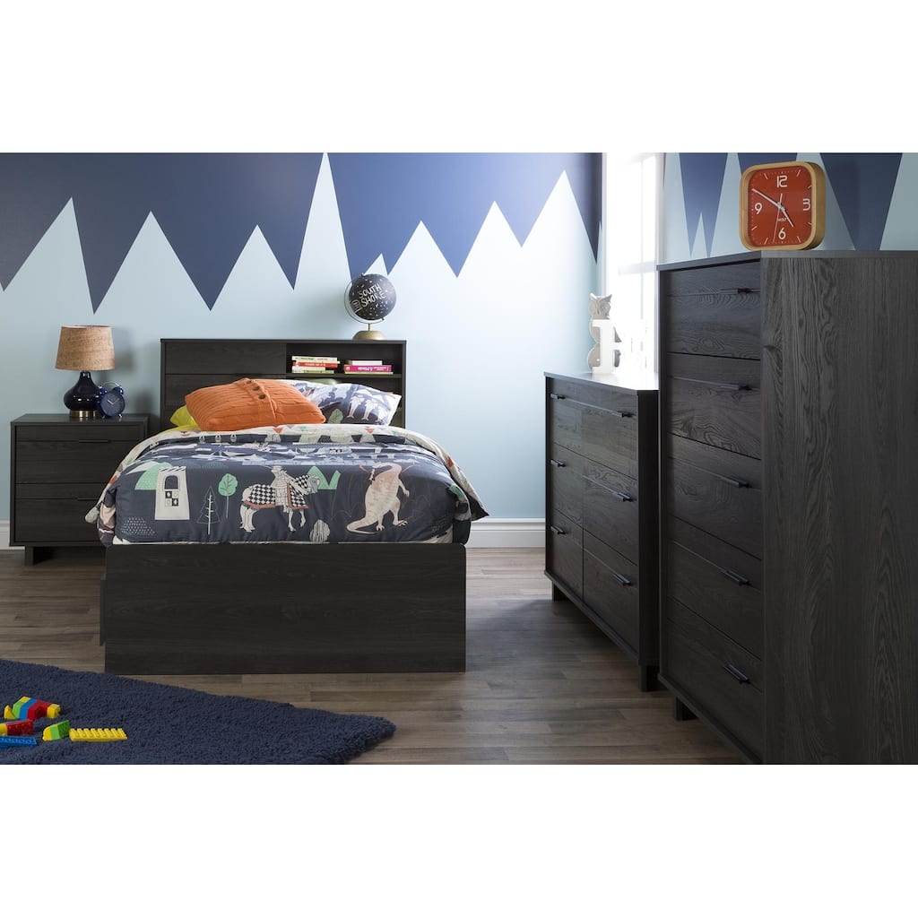South Shore Fynn Bed and Headboard Set