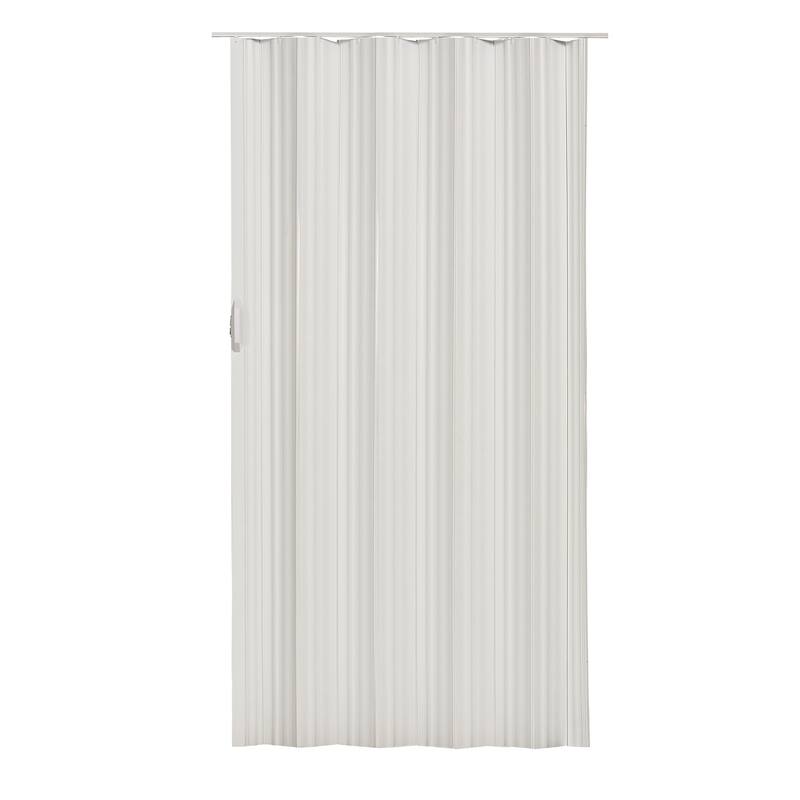 Spectrum Dunes White PVC 48-inch Folding Door