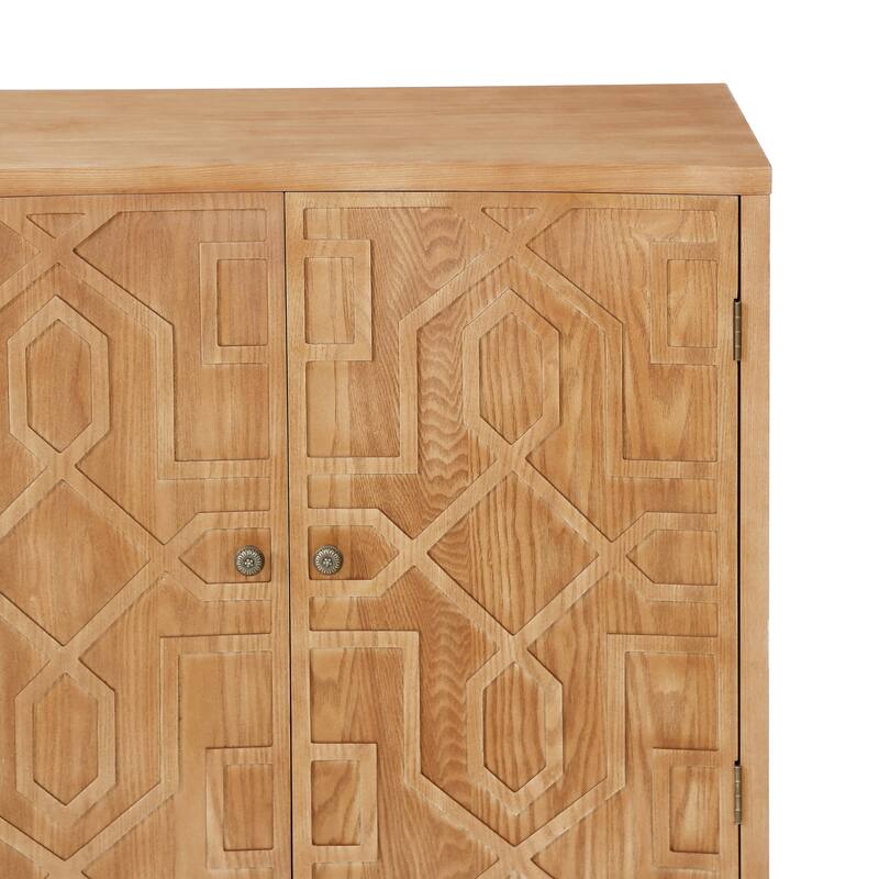 Christopher Knight Home - Rowan 2-Door Storage Accent Cabinet with Adjustable Shelves