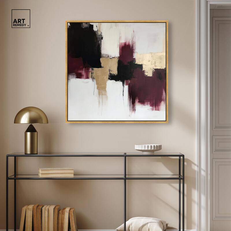 Golden Dusk III Canvas by Art Remedy