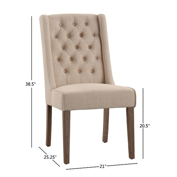 Evelin tufted upholstered hotsell parsons dining chair