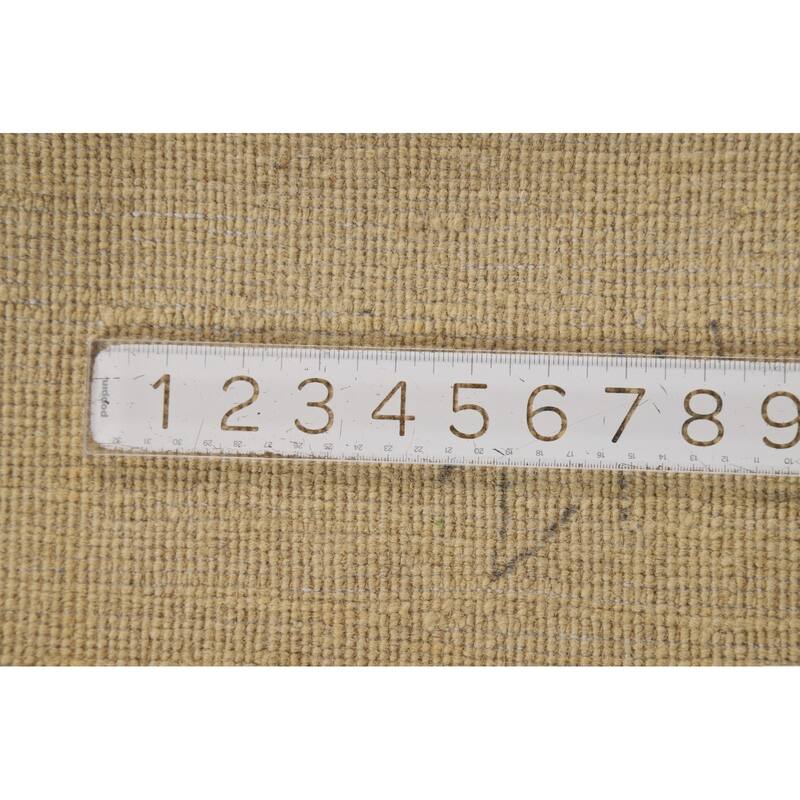 Gabbeh Modern Foyer Rug Hand-Knotted Wool Carpet - 2'8"x 4'2"