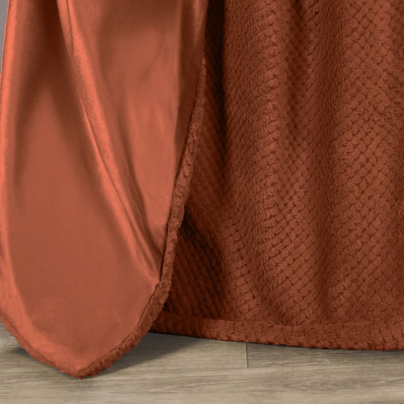 Superior Victoria Fluffy Fleece Blanket - Ultra-Soft, Mink Texture & Double Layer