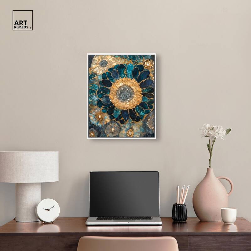 Opulent Geode II Canvas by Art Remedy