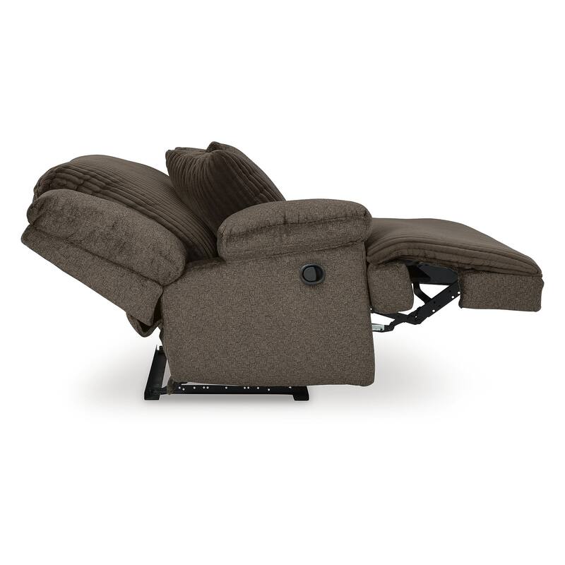 Signature Design by Ashley Top Tier 3-Piece Sofa Chaise Sectional - 130" W x 74" D x 41" H